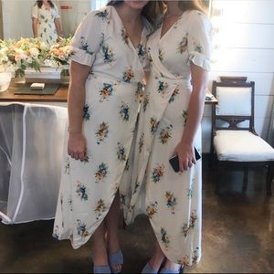 Madewell Ruffle-Sleeve Maxi Dress—Size 10